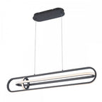 QN-DEMARK-LP-BK Demark LED Linear Pendant Matte Black