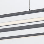 QN-DEMARK-LP-BK Demark LED Linear Pendant Matte Black