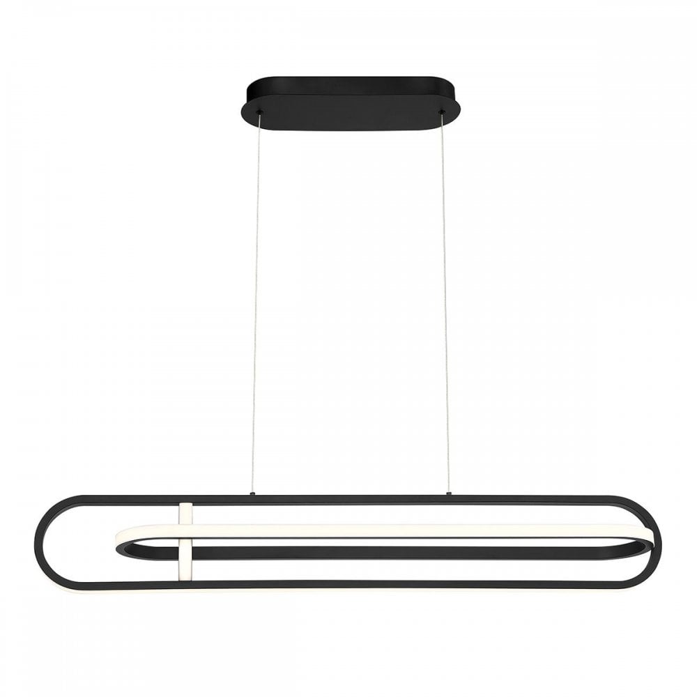 QN-DEMARK-LP-BK Demark LED Linear Pendant Matte Black