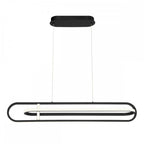 QN-DEMARK-LP-BK Demark LED Linear Pendant Matte Black