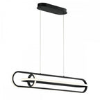 QN-DEMARK-LP-BK Demark LED Linear Pendant Matte Black