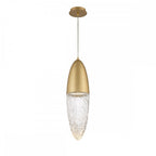 QN-ECROU-1P-BG Ecrou Pendant Brushed Gold