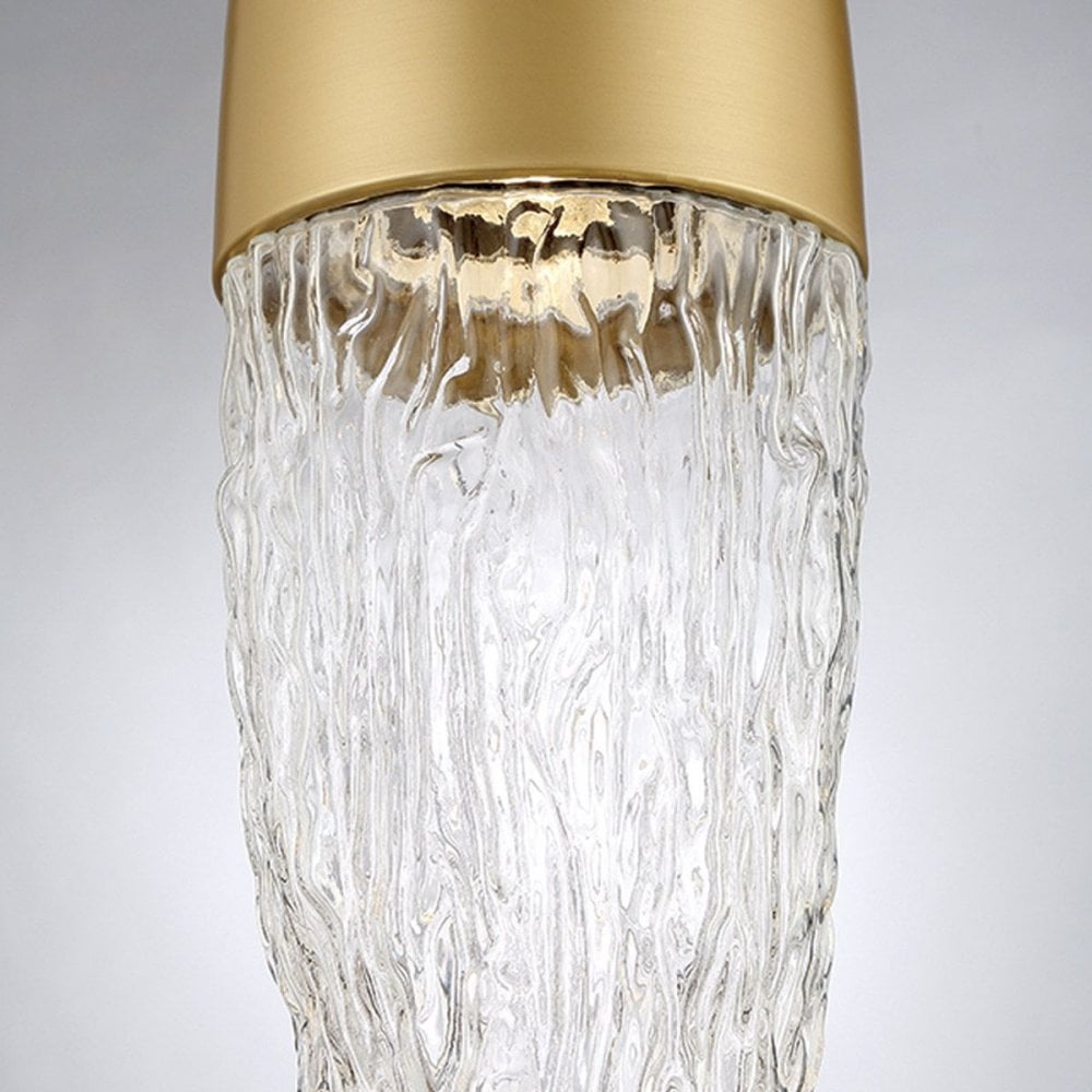 QN-ECROU-1P-BG Ecrou Pendant Brushed Gold