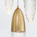 QN-ECROU-1P-BG Ecrou Pendant Brushed Gold