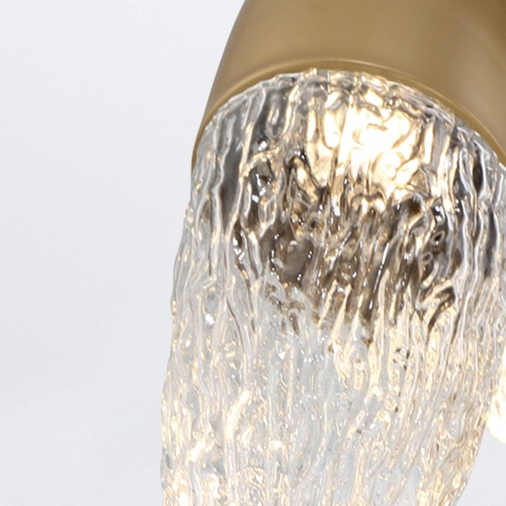 QN-ECROU-1P-BG Ecrou Pendant Brushed Gold