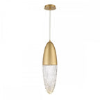 QN-ECROU-1P-BG Ecrou Pendant Brushed Gold