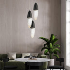QN-ECROU-1P-BK Ecrou Pendant Matte Black