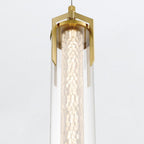 QN-ESPADA-1P-BG Espada LED Pendant Brushed Gold