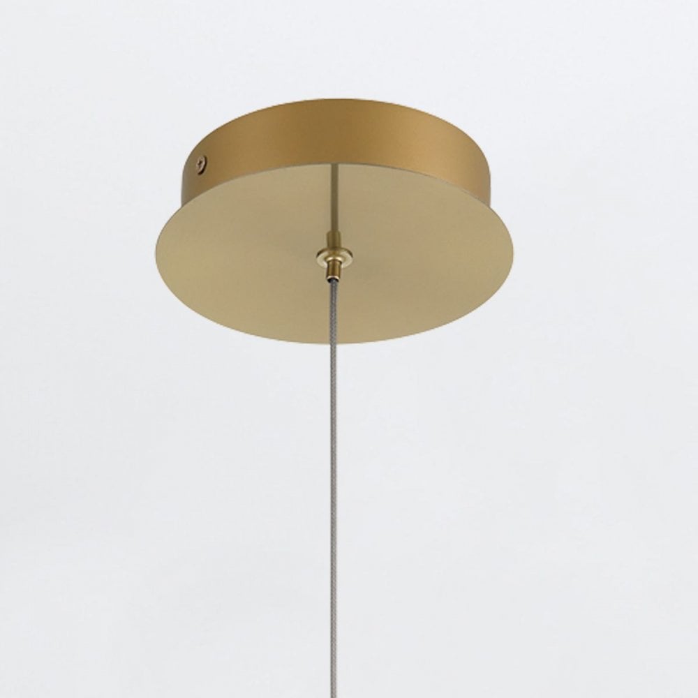 QN-ESPADA-1P-BG Espada LED Pendant Brushed Gold