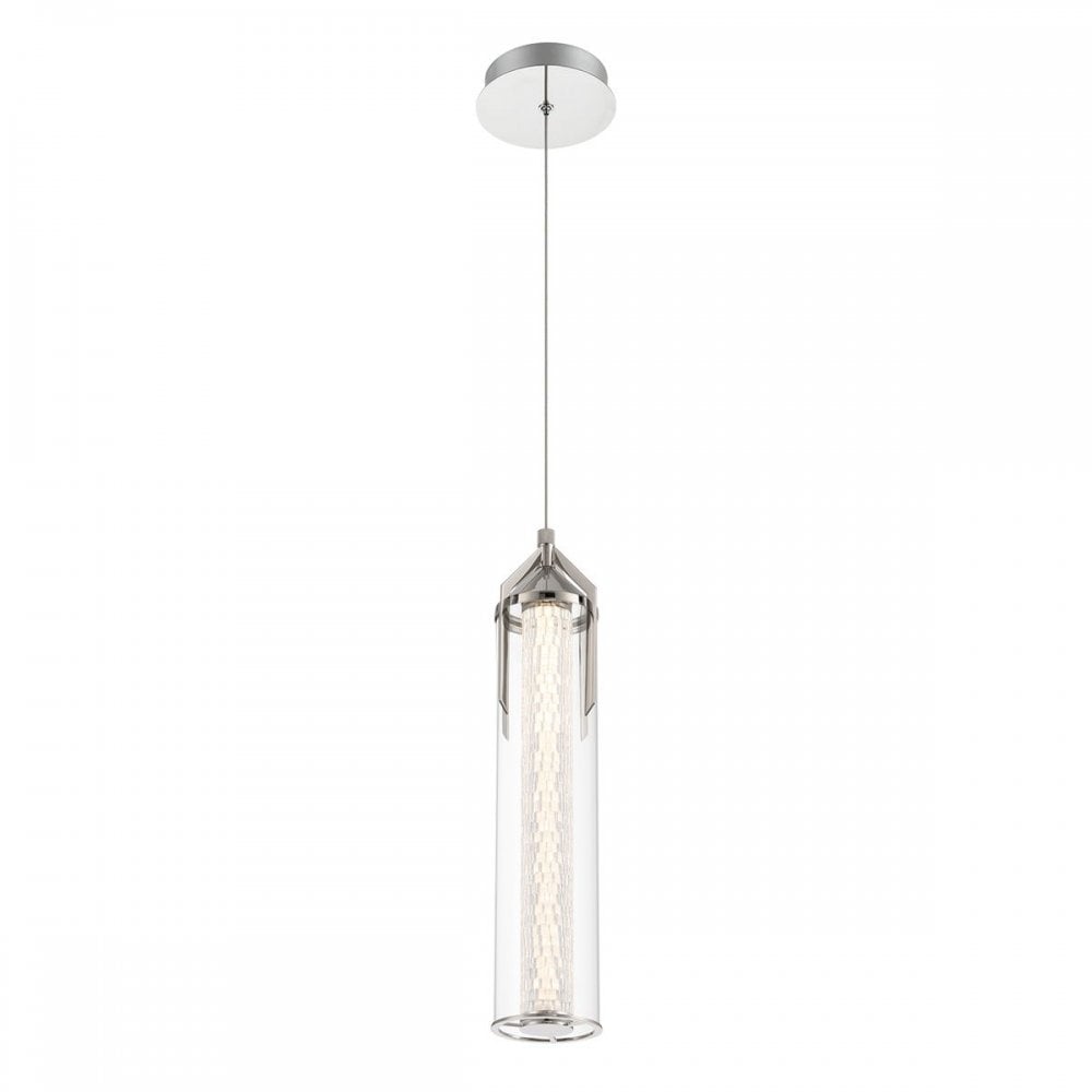 QN-ESPADA-1P-PC Espada LED Pendant Polished Chrome