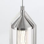 QN-ESPADA-1P-PC Espada LED Pendant Polished Chrome