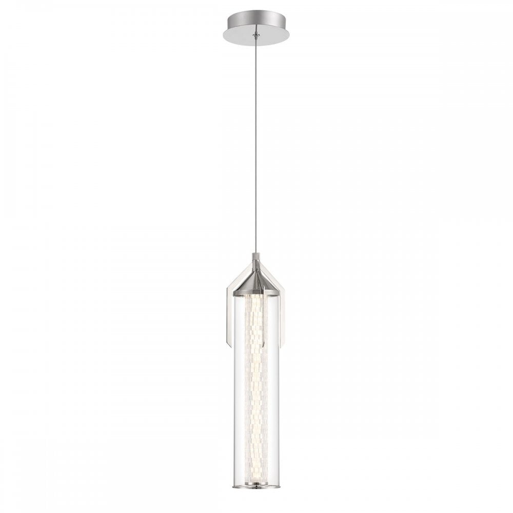 QN-ESPADA-1P-PC Espada LED Pendant Polished Chrome