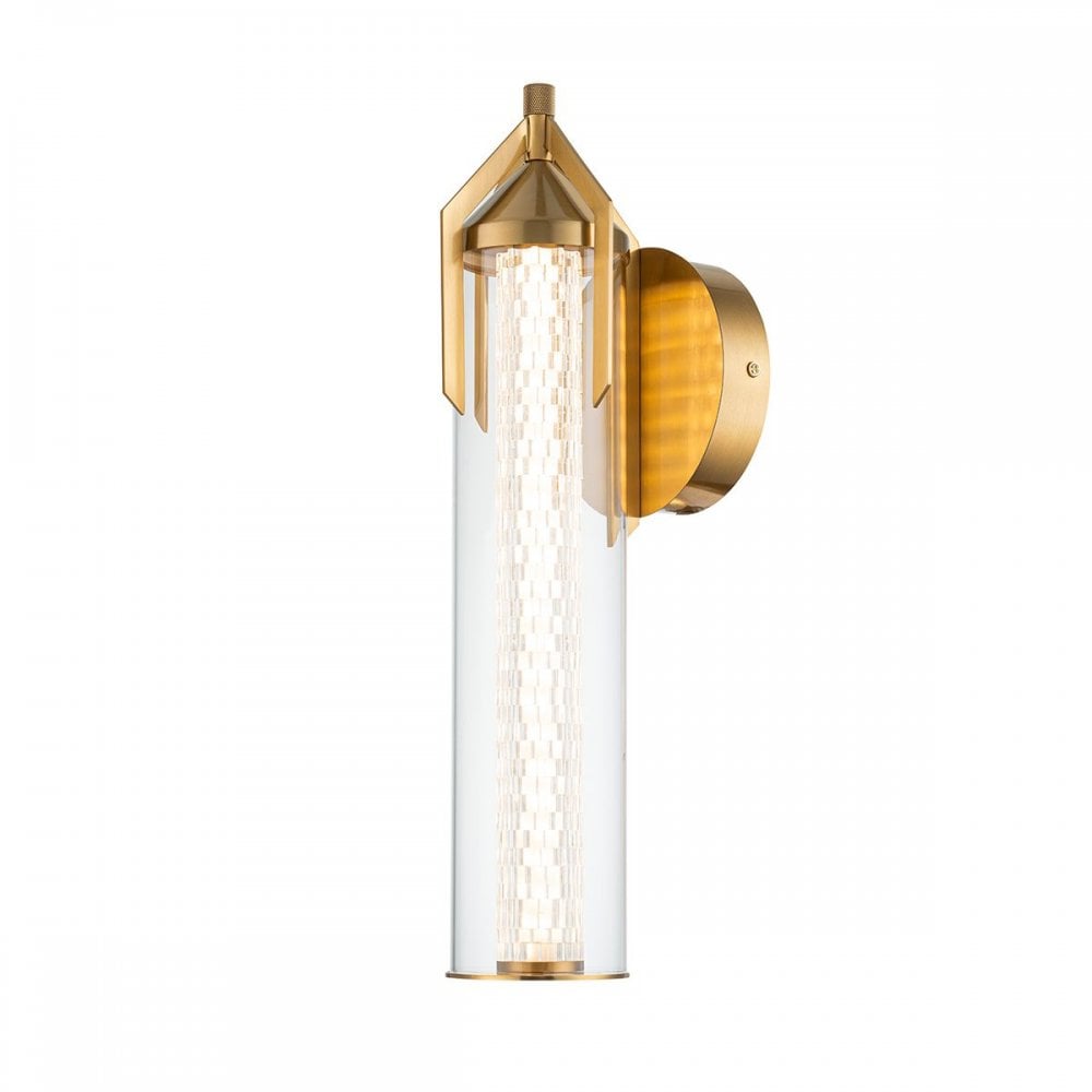 QN-ESPADA-1W-BG Espada LED Bathroom Wall Light Brushed Gold