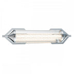 QN-ESPADA-2W-PC Espada Tall LED Bathroom Wall / Above Mirror Light Polished Chrome
