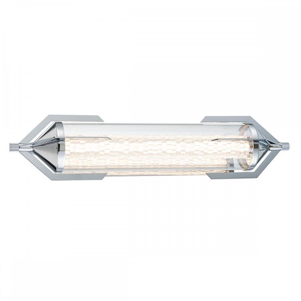 QN-ESPADA-2W-PC Espada Tall LED Bathroom Wall / Above Mirror Light Polished Chrome