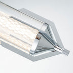QN-ESPADA-2W-PC Espada Tall LED Bathroom Wall / Above Mirror Light Polished Chrome