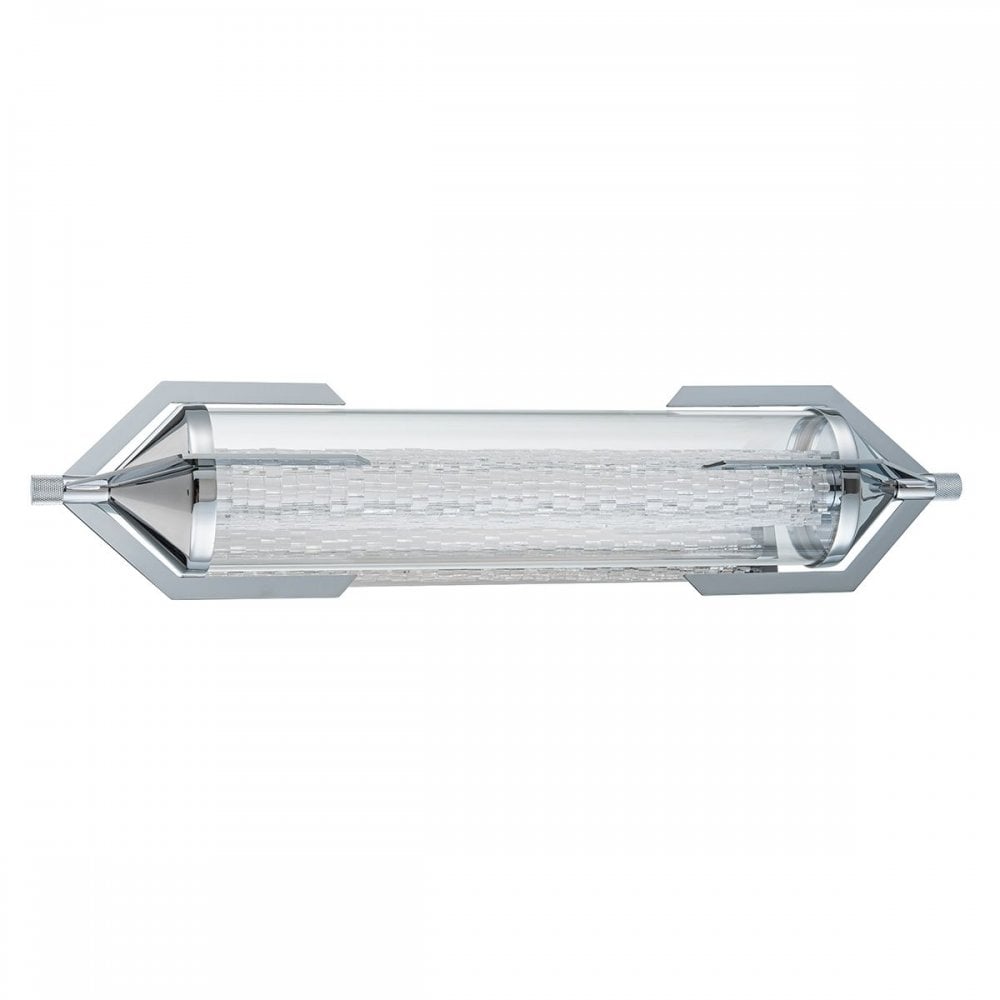 QN-ESPADA-2W-PC Espada Tall LED Bathroom Wall / Above Mirror Light Polished Chrome