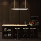 QN-ESPADA-LP-BG Espada LED Linear Pendant Brushed Gold