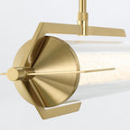 QN-ESPADA-LP-BG Espada LED Linear Pendant Brushed Gold