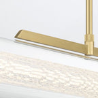 QN-ESPADA-LP-BG Espada LED Linear Pendant Brushed Gold