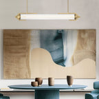 QN-ESPADA-LP-BG Espada LED Linear Pendant Brushed Gold