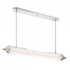QN-ESPADA-LP-PC Espada LED Linear Pendant Polished Chrome