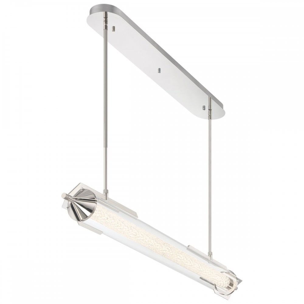 QN-ESPADA-LP-PC Espada LED Linear Pendant Polished Chrome