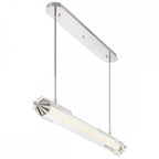 QN-ESPADA-LP-PC Espada LED Linear Pendant Polished Chrome