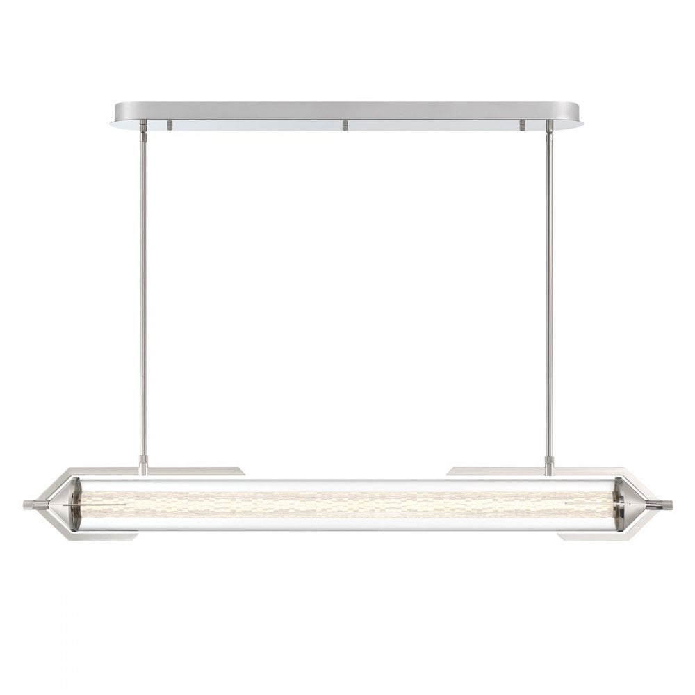 QN-ESPADA-LP-PC Espada LED Linear Pendant Polished Chrome