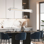 QN-ESPADA-LP-PC Espada LED Linear Pendant Polished Chrome