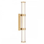 QN-FAYTON-M-BG Fayton Outdoor Medium LED Wall Light Brushed Gold