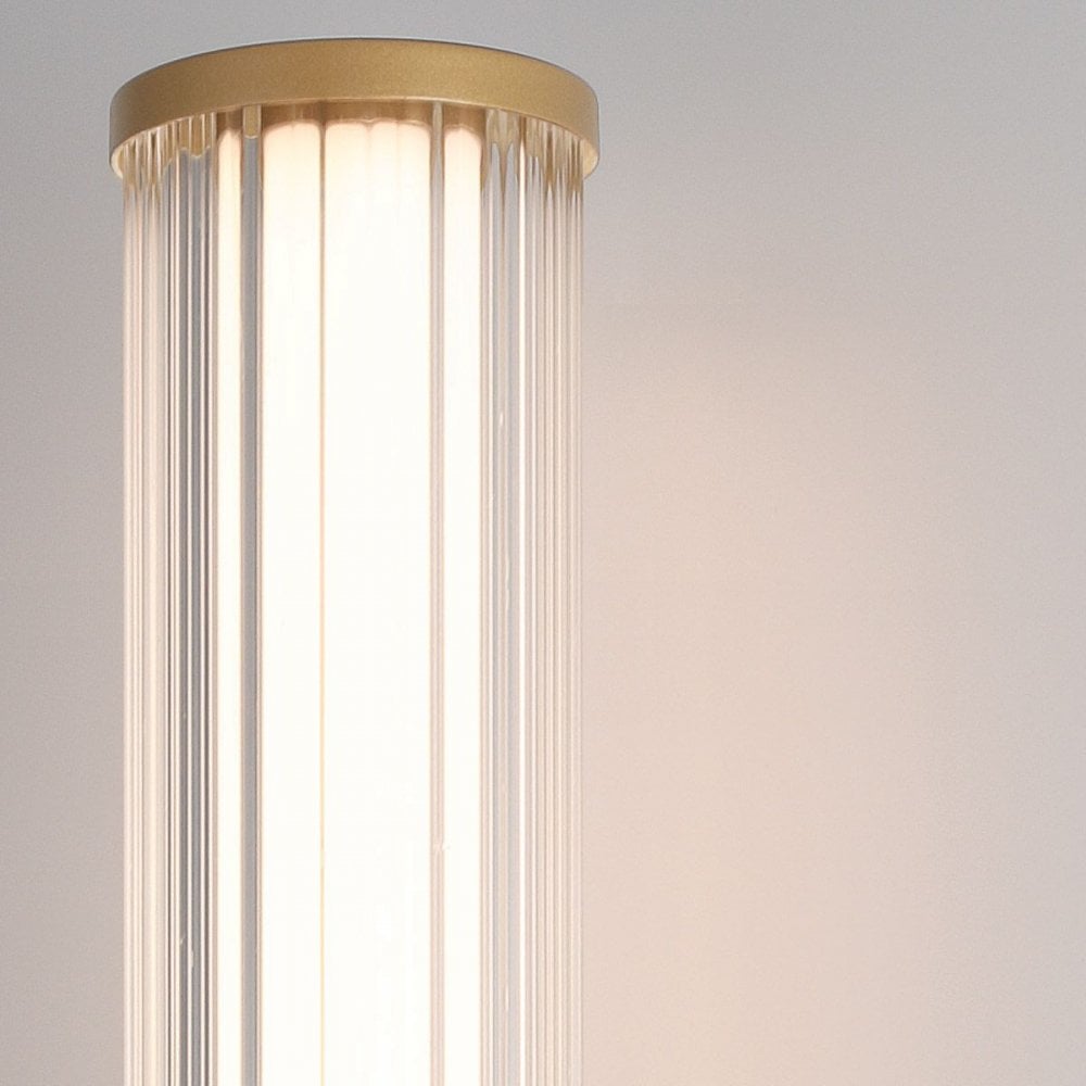 QN-FAYTON-M-BG Fayton Outdoor Medium LED Wall Light Brushed Gold