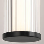 QN-FAYTON-M-BK Fayton Outdoor Medium LED Wall Light Matte Black