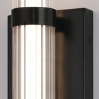 QN-FAYTON-M-BK Fayton Outdoor Medium LED Wall Light Matte Black