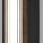 QN-FAYTON-M-BK Fayton Outdoor Medium LED Wall Light Matte Black