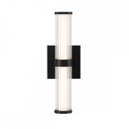 QN-FAYTON-S-BK Fayton Outdoor Small LED Wall Light Matte Black