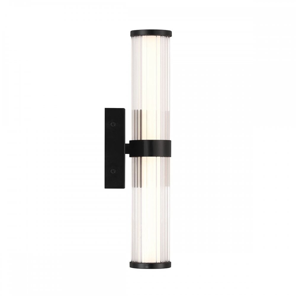 QN-FAYTON-S-BK Fayton Outdoor Small LED Wall Light Matte Black