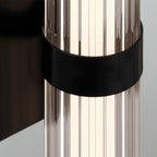 QN-FAYTON-S-BK Fayton Outdoor Small LED Wall Light Matte Black