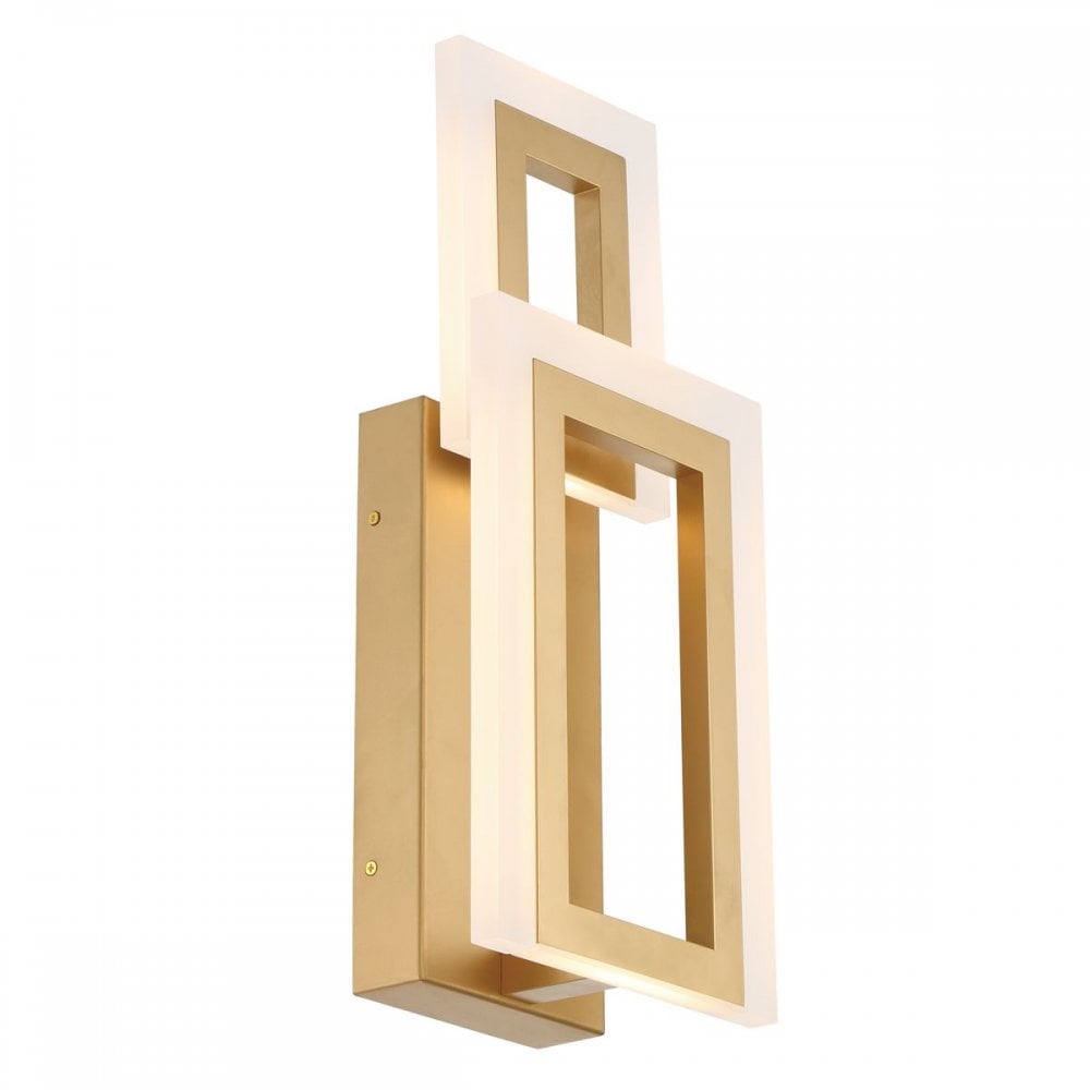 QN-INIZIO-1W-BG Inizio LED Wall Light Brushed Gold