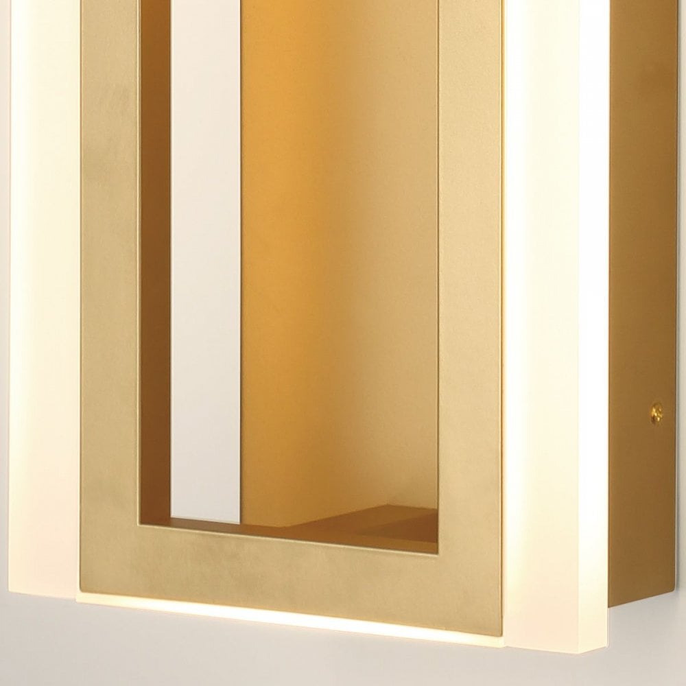 QN-INIZIO-1W-BG Inizio LED Wall Light Brushed Gold
