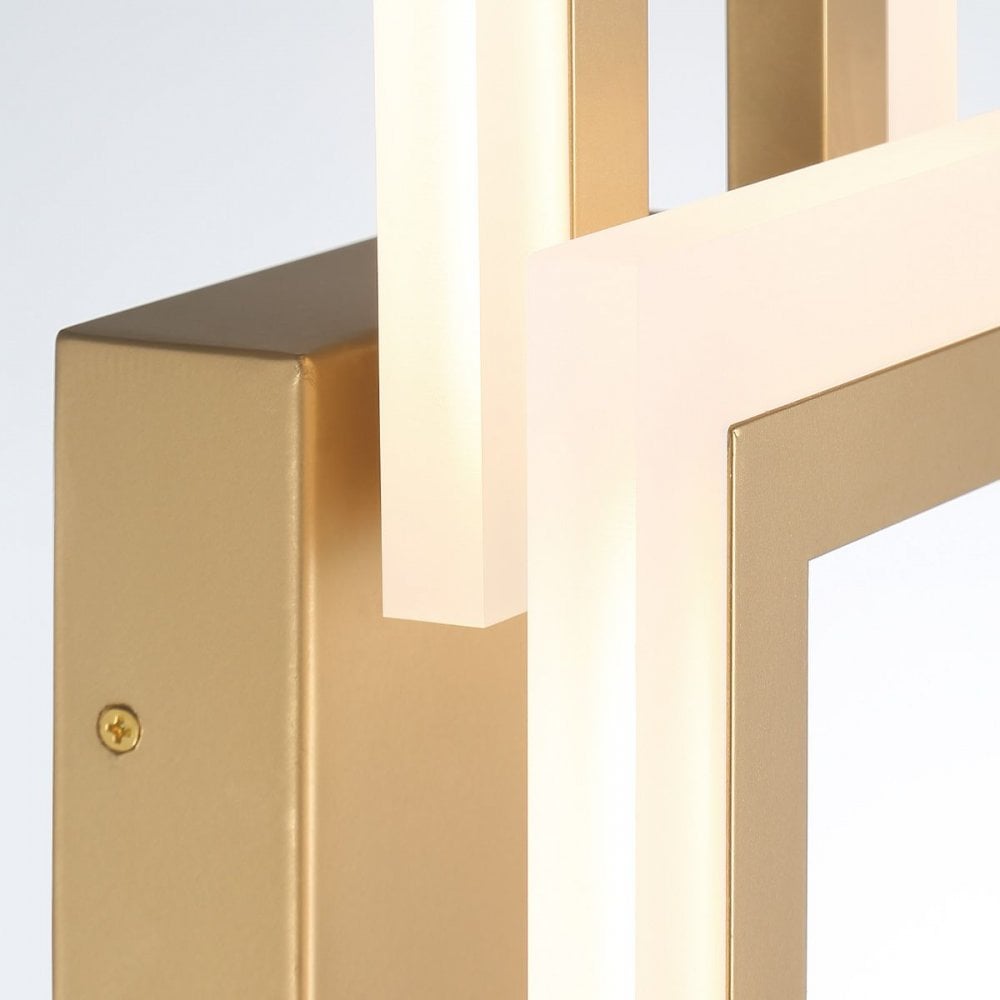 QN-INIZIO-1W-BG Inizio LED Wall Light Brushed Gold