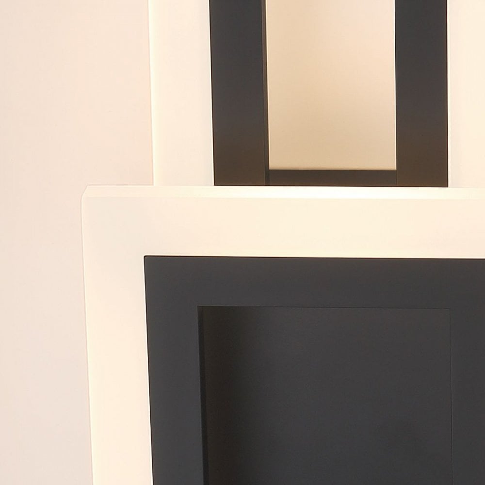 QN-INIZIO-1W-BK Inizio LED Wall Light Matte Black