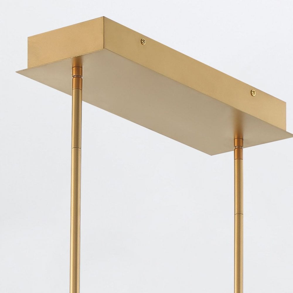 QN-INIZIO-LP-M-BG Inizio LED Linear Pendant Medium Brushed Gold