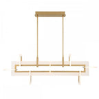QN-INIZIO-LP-M-BG Inizio LED Linear Pendant Medium Brushed Gold