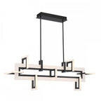 QN-INIZIO-LP-M-BK Inizio LED Linear Pendant Medium Matte Black