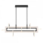 QN-INIZIO-LP-M-BK Inizio LED Linear Pendant Medium Matte Black