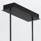 QN-INIZIO-LP-M-BK Inizio LED Linear Pendant Medium Matte Black