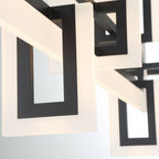 QN-INIZIO-LP-M-BK Inizio LED Linear Pendant Medium Matte Black