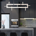 QN-INIZIO-LP-M-BK Inizio LED Linear Pendant Medium Matte Black