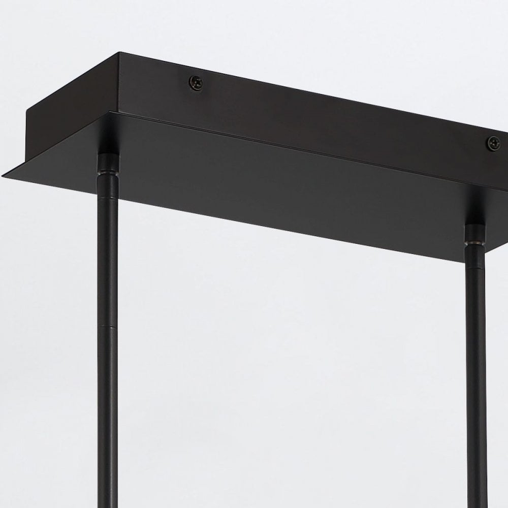 QN-INIZIO-LP-S-BK Inizio LED Linear Pendant Small Matte Black